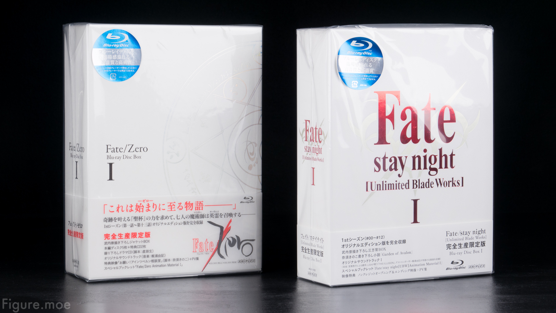 Fate Stay Night UBW S1 + Zero S1 Blu-ray Boxes – Figure.moe