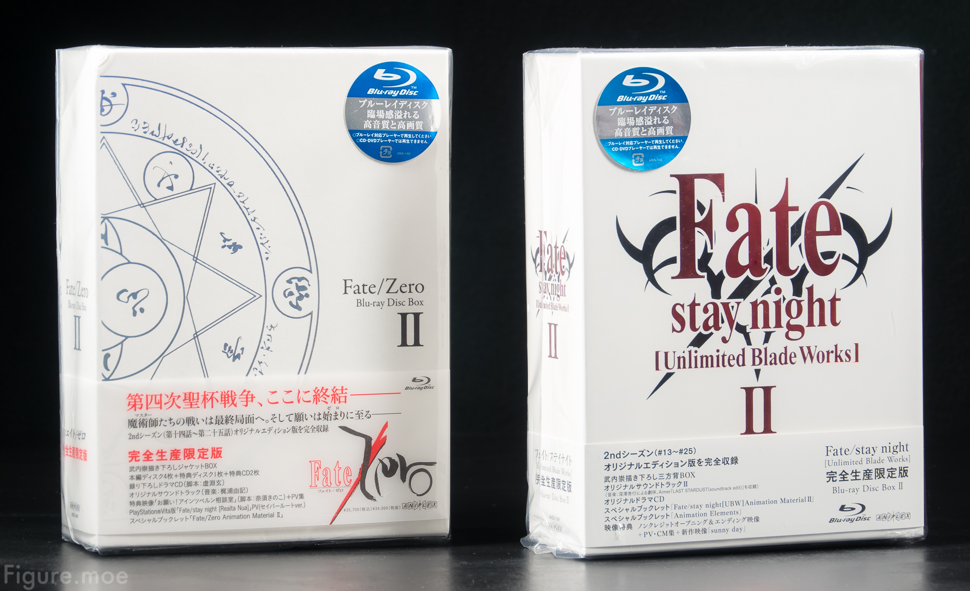 Fate Stay Night UBW S2 + Zero S2 Blu-ray Boxes – Figure.moe